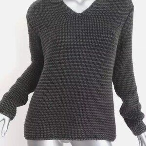 Alexander Wang Sweater Gray Crochet Wool